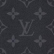 black lv fabric