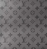 White Grey LV Leather Fabric for Shoes Custom – WendyCustom