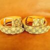 Gucci leather belt, handmade - Image 2